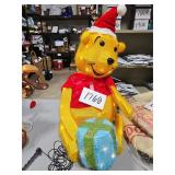 Wnnie the Pooh lighted outdoor decoration
