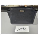 NEW Korvara mini saffiano satchel, black