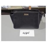 NEW Korvara mini saffiano satchel, black