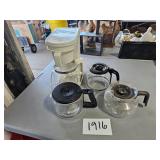 coffee maker & pots