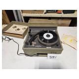 vintage record player - bad cord