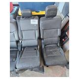 2 police ford explorer seats
