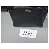 NEW Korvara mini saffiano satchel, black