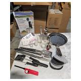grilling, cooking, partying