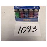 5- pack of cigarette lighters