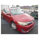 2012 TOYOTA CAMRY REBUILT TITLE