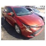 2019 TOYOTA COROLLA REBUILT TITLE COLD A/C
