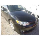 2012 TOYOTA CAMRY REBUILT TITLE COLD A/C