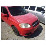 2009 CHEVROLET AVEO 5 SPEED