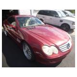 2003 MERCEDES BENZ SL500 REBUILT TITLE COLD A/C