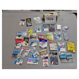 fishing tackle, lures, etc.