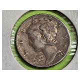 1943 RARE SILVER Mercury Dime