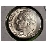 1959 SILVER Roosevelt Dime