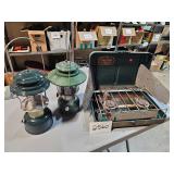 camping stove & lantern
