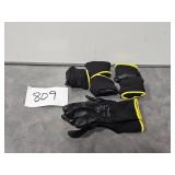 6 pair of gloves 6 pair of gloves