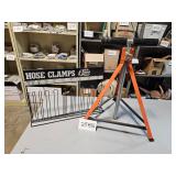 work stand & hose clamp rack