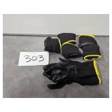 6 pair of gloves 6 pair of gloves