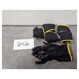 6 pair of gloves 6 pair of gloves