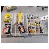 fishing tackle, etc.