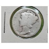 1921 RARE SILVER Mercury Dime