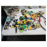 garden hose fittings & lights