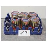 6 quarts of Havoline oil cans 6 quarts of Havoline oil cans