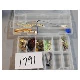 fishing tackle, etc.