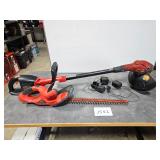 B & D battery weed eater & hedge clipper B & D battery weed eater & hedge clipper