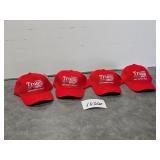 4 Trump hats