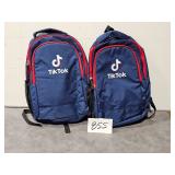 2 NEW Tik Tok backpacks with school supplies