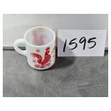 vintage rooster mug