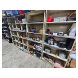 contents of 6 shelves - flea market items