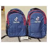 2 NEW Tik Tok backpacks with school supplies