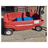 Plastic Radio Flyer Wagon