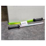 plastic swords