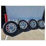 (4) 6-Lug Ford Rims & Michelin 275 /55R20