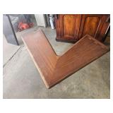 vintage low profile coffee table - stratched