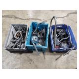 Crates of Harley (Motorcycle) parts