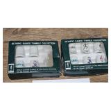 10 Olympic Collectible Thimbles