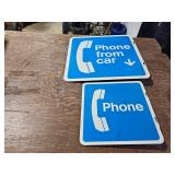 phone signs