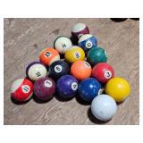 pool balls
