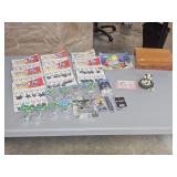 die cast, toys, basketball cards