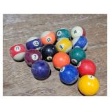 pool balls
