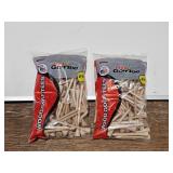 2 packages of golf tees