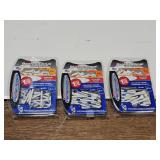 3 NEW PACKS OF GOLF TEES