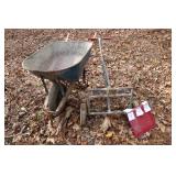 Wheelbarrow and trailer dolly