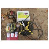 4 air hoses with reels