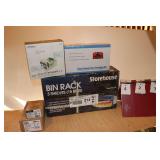 Rack shelves with clamping kit and more