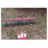 6 ft landscape rake 3 point hitch