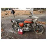 750 Honda motorcycle 1972